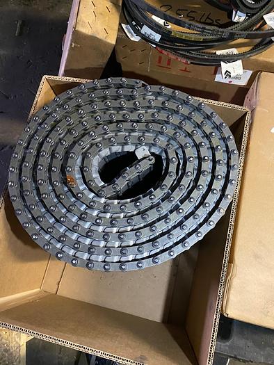 Used Hakusan Kiko 178" Length Chain Hinge Belt