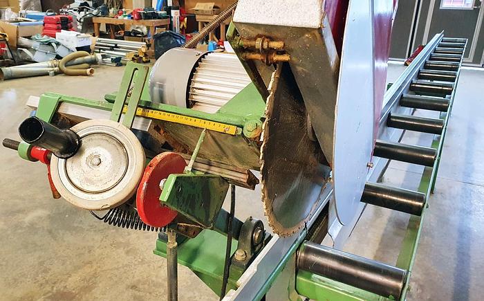 Used KRÜSI Log House Production Line Type CM 40