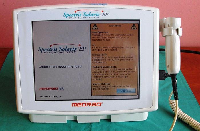 Used Medrad Spectris Solaris EP MR Injector System Monitor