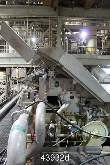 Used 290" Trim Complete Fourdrinier Paper Machine, with Metso Dilution Control Headbox #43932