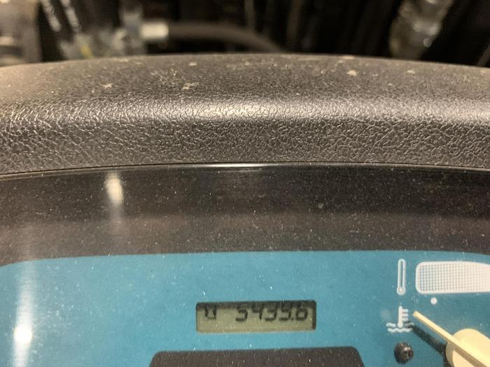 Used 8,000 POUND TOYOTA FORKLIFT MODEL 7FGCU35 WITH 63" CASCADE PAPER CLAMP