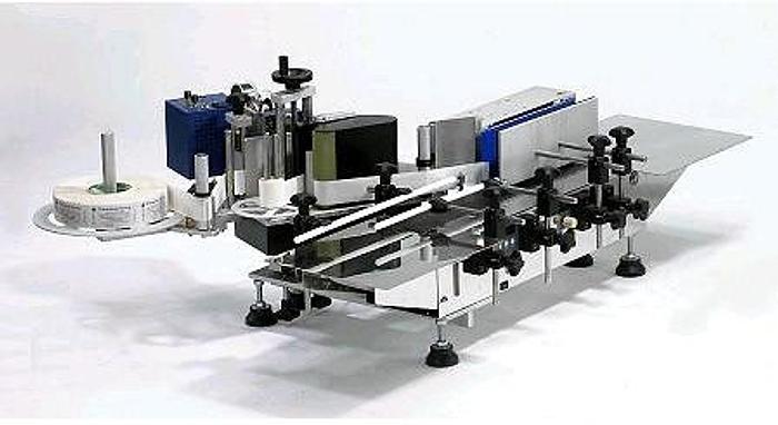 Used Model-1 Tabletop Wraparound Labeler with an Easyrun Control System