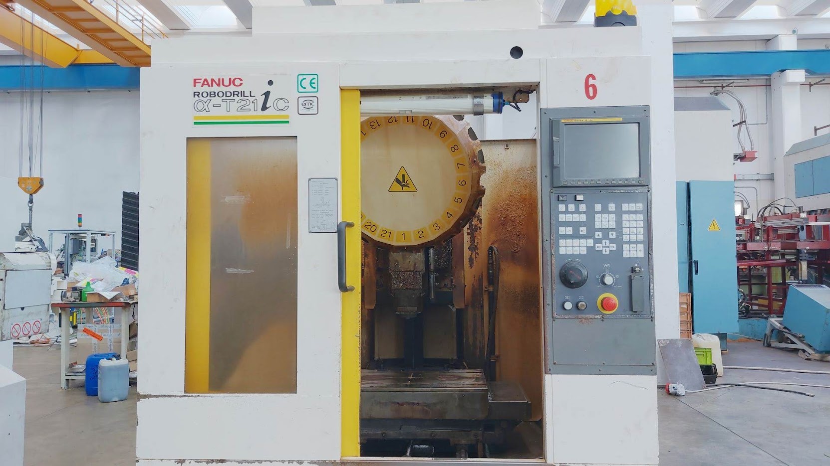 Used Fanuc Robodrill T21iC