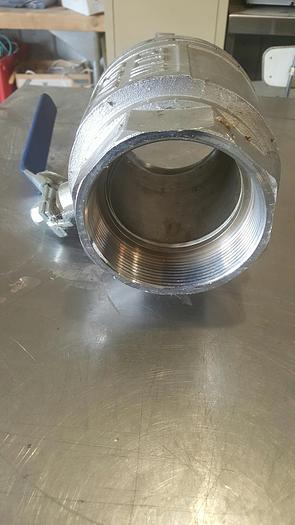 Used 4" SS Valve - Brand New