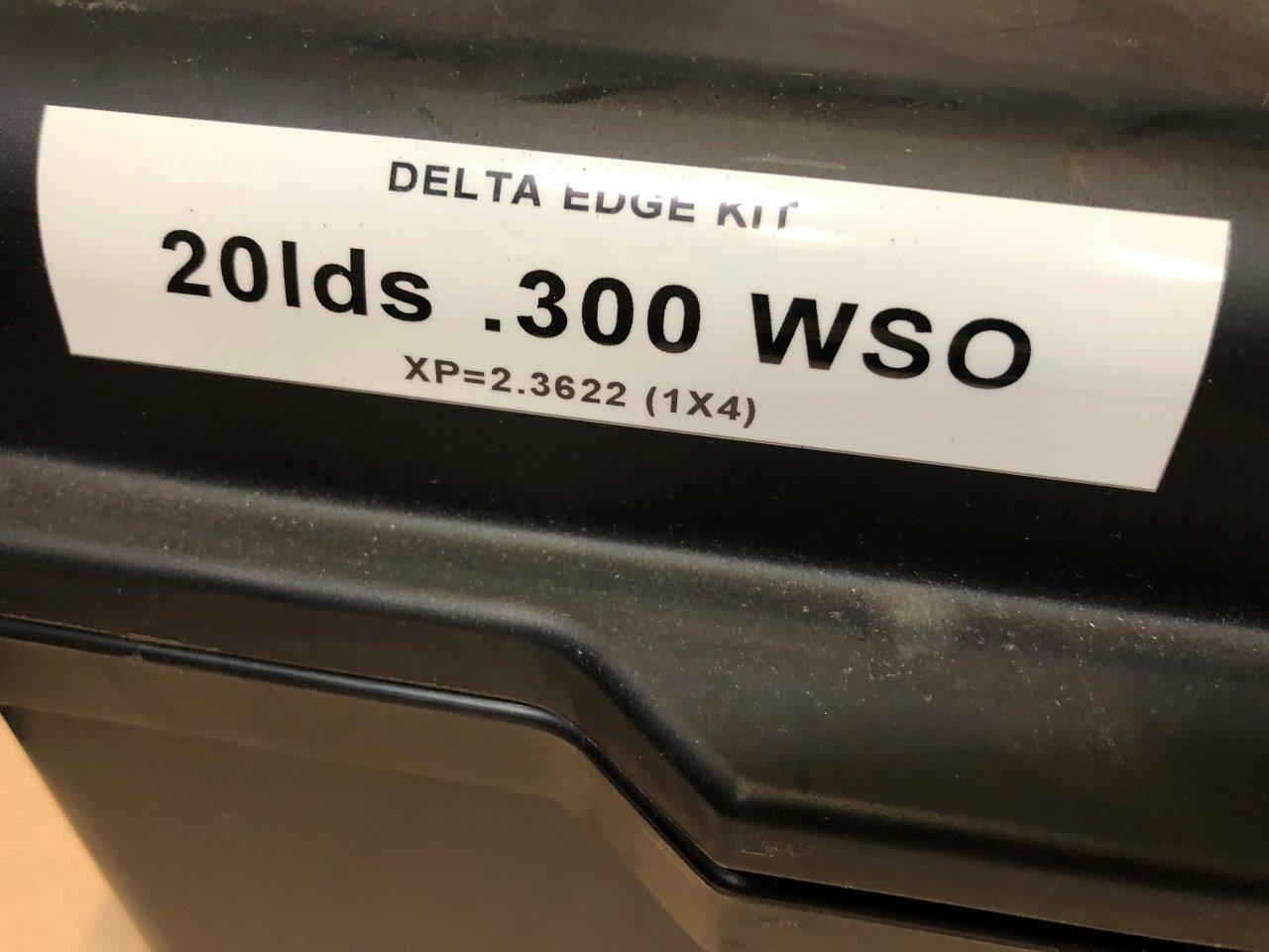 Used Delta Edge DE8000 20lds SOIC .300 WSO Test Handler Change Kit