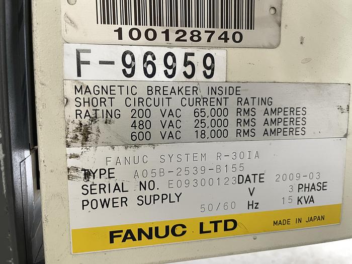 Used FANUC M900iA/350 6 AXIS ROBOT WITH R30iA CONTROLLER