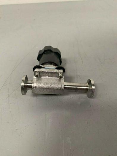 Used ITT Pure-Flo .5-316L-RA15MAX Diaphragm Valve w/ 1" Sanitary Fittings