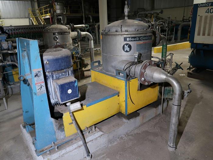 Used BLACK CLAWSON ULTRA -V100 TERTIARY PRESSURE SCREEN 60HP