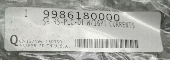 Weidmuller SP-RS-PLC-DI W/16PT Currents I/O Module New
