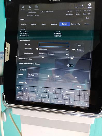 Gebraucht GE Healthcare Ultraschalgerät mit 2 Sonden
