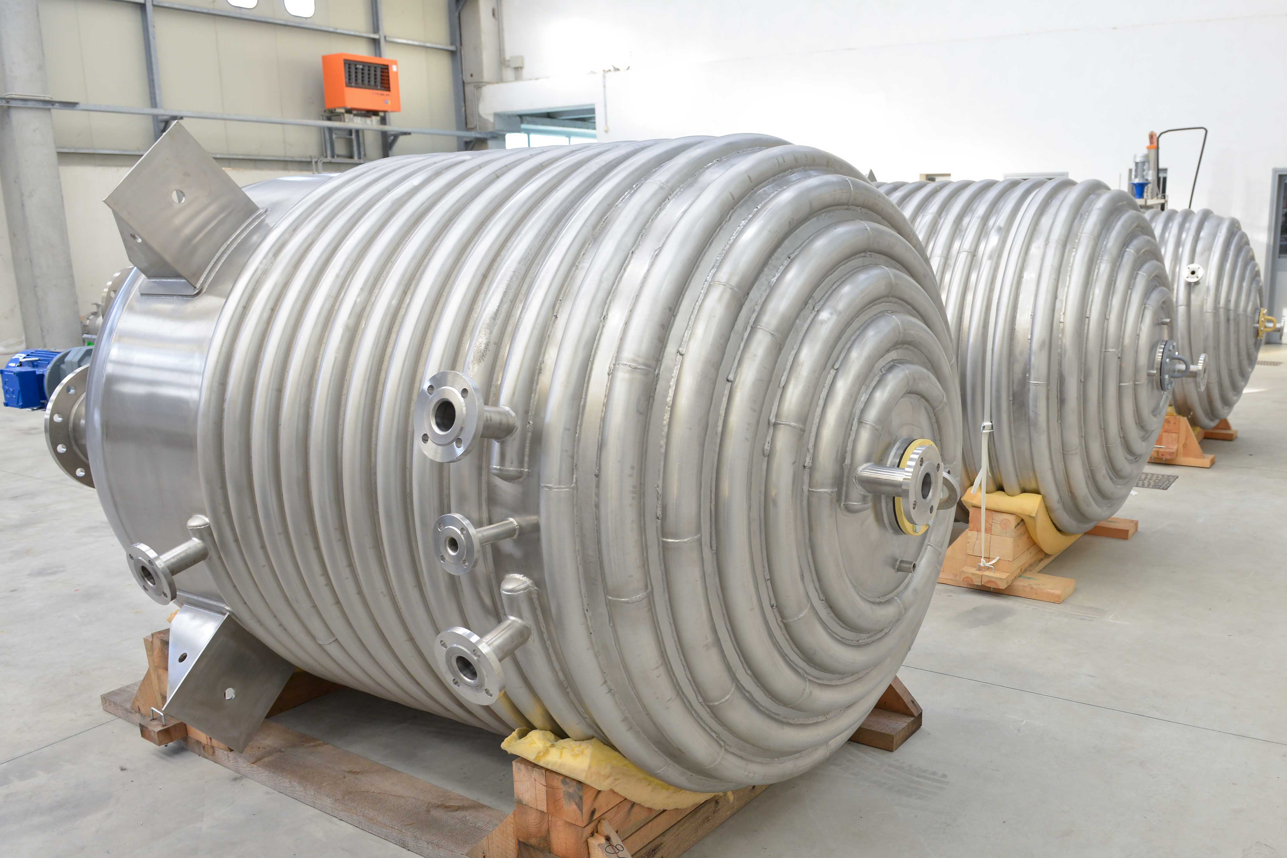 Reattore Coprinox SSR3000 in inox AISI316L