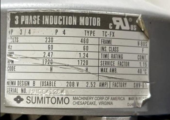 Used 5'Long x 10" Wide Stainless Steel Auger Screw Conveyor