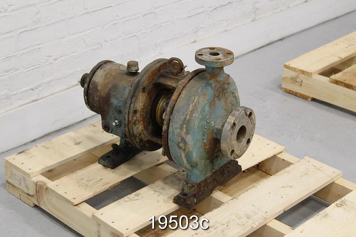 Used Goulds 3196 Pump, 1X2X8", Stainless Steel Casing #19503