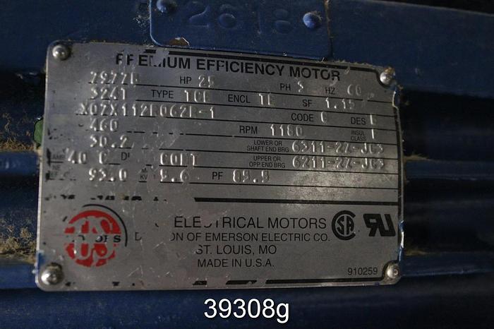 Used Black Clawson UV100 Pressure Screen #39308