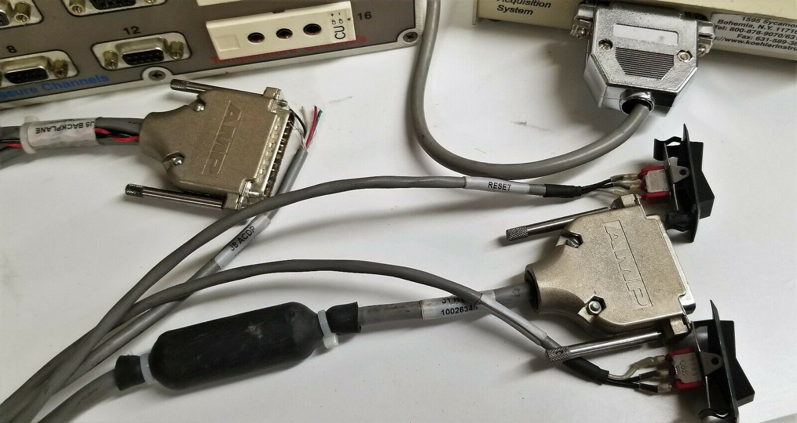 Used Koehler K10505-XP Oxidata Pressure Measurement System, 4-Unit System