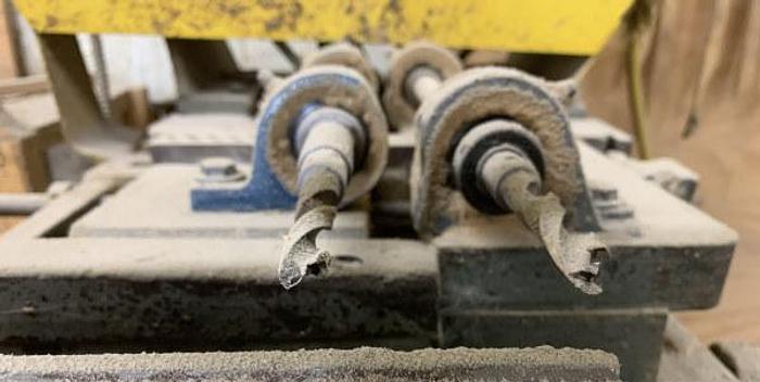 Used CAROLINA DOUBLE-SPINDLE HORIZONTAL BORING MACHINE