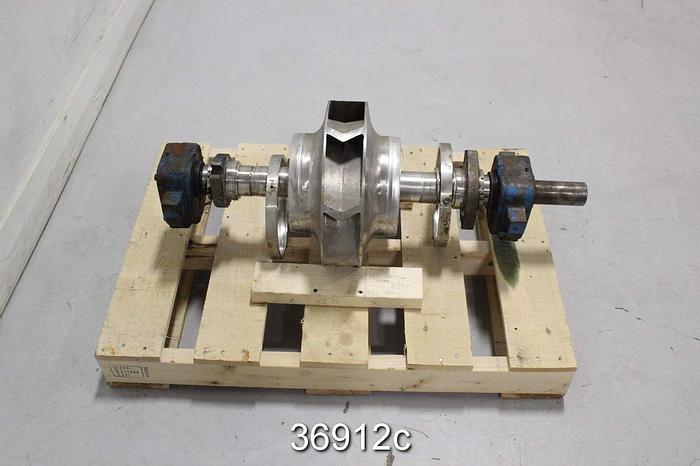 Used Goulds 3410 10x12x14 Pump Rotating Assembly #36912