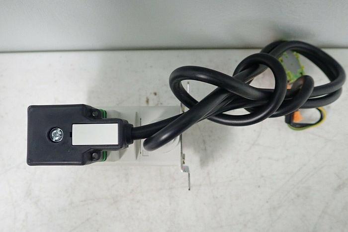 Used SMC Corporation VX220HG 2 Port Solenoid VX2 Valve with Murr Elektronik AC/DC-10A