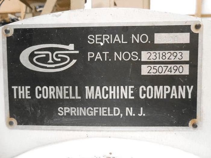 Used D-16 CORNELL VERSATOR – S/S – 10 HP – VARI-SPEED #7906