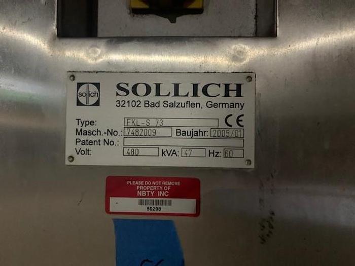 Used Sollich Chiller Model FKL-573