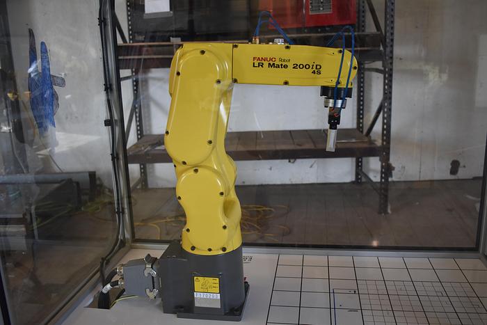 Refurbished Fanuc Lr Mate 200iD/4s Certified FANUC Training Cell with Vision - 2015
