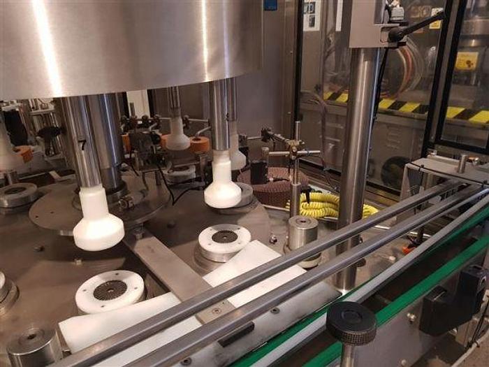 Used 2004 Borgo Rototichet Self Adhesive Rotary Labeller