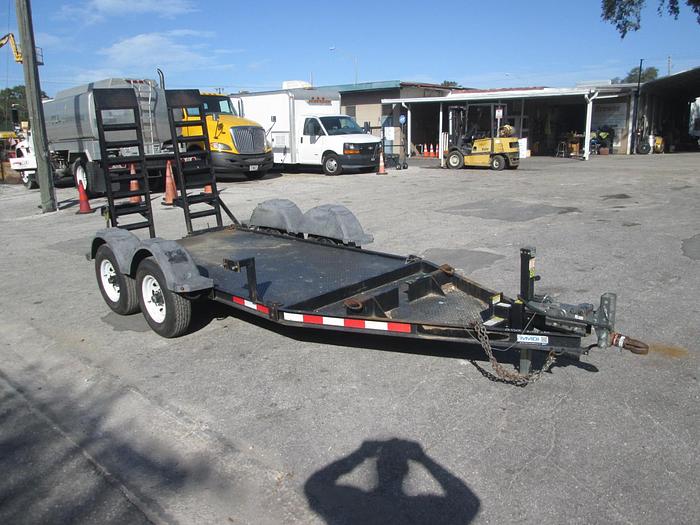 Used 2017 MMDI 5'x10' Tandem Axle Equipment Trailer