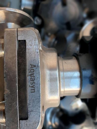 Used Valve, Diaphragm, 1", 316L Stainless Steel, Aquasyn #S744663