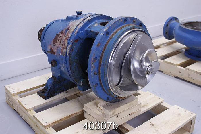 Used Goulds 3175 Pump, 4x6x12, Stainless Steel #40307