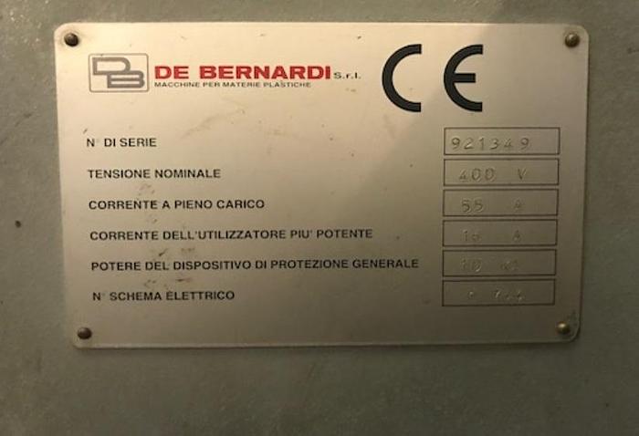 Usato 1996 De Benardi 100 E SH 9 for the production of film die cut handle bags with patch reinforcement