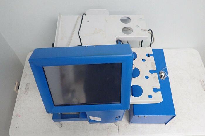 Used Biotage SPX 09491 Rev M Flash Chromatography w/ 09722 Monitor, Econ LCD 2073 A