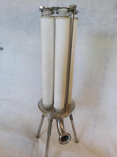Gebraucht Durchlauffilter, Membranfiltergehäuse, MSS 5010 GNW 50BH4, Pall, Edelstahl, gebraucht-Top