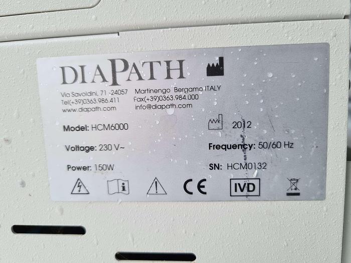 Used DiaPath HCM6000 Automatic Coverslipper
