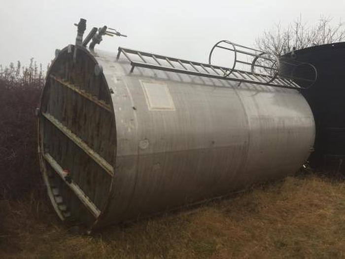 Used 40 m3 stainless steel tank - SOLD
