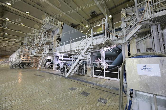 Gebraucht (PM4-88) - Paper Machine Fourdrinier Make Voith 6570 mm