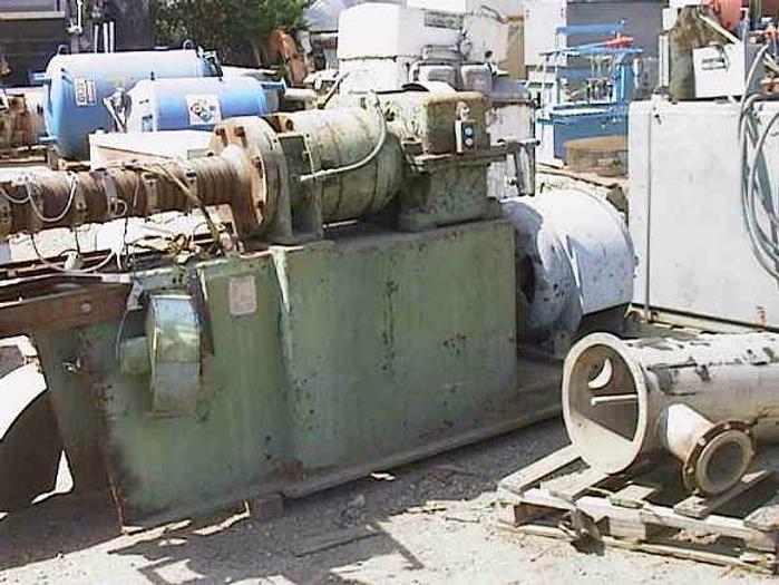 Used Extruder, Sterling, 3-1/2", 21:1 L/d, Plastic, 50 HP, #C323075