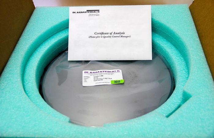 Plasmaterials Vanadium Sputtering Target 13.7&#034; x 0.4&#034; Purity 99.5% New (3645) W