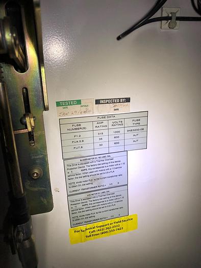 Used Varco TDS 11 Top drive with Siemens power house  