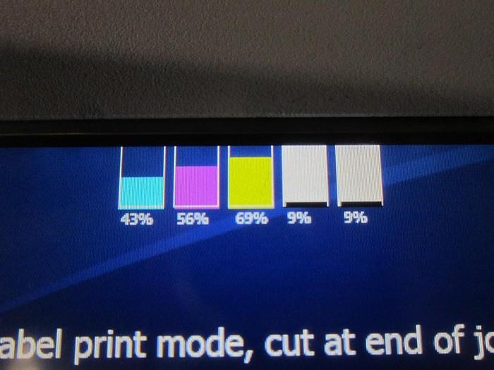 Used MEMJET COLOUR LABEL PRINTER