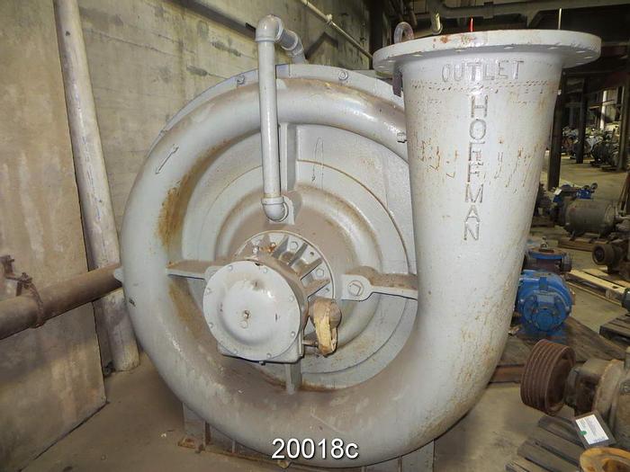 Used Hoffman 79104A Vacuum Type Blower, Order No.: 1080401.  24" Inlet And 17" Outlet. #20018