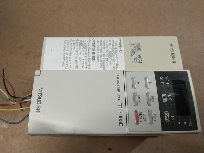 Used MITSUBISHI FR-A024-0.75K 0.75KW VFD GH116