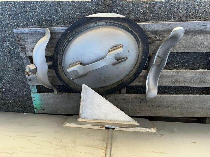 Used Tank, 425 Gallon, Stainless Steel, 55 PSI, DT/DB, Morfab #S744613