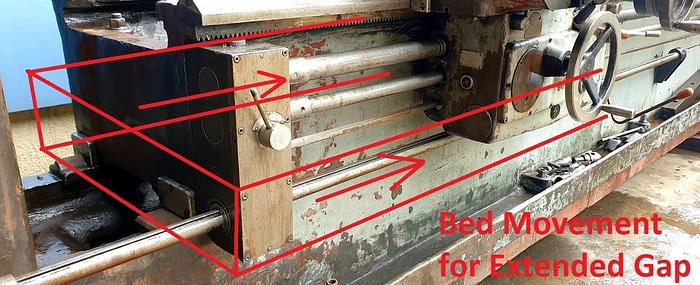 Used Safop Leonard-430-820 Lathe Machine