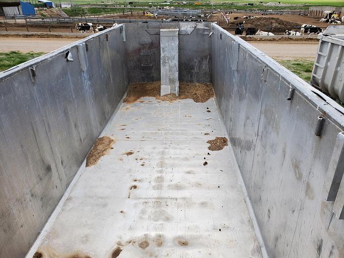 Used 1991 26' Fruehauf End Dump Trailer