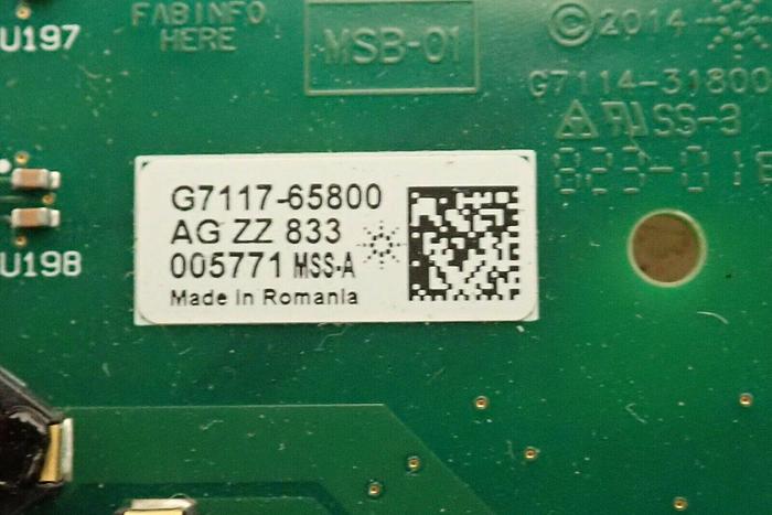 Used Agilent G7117-65800 1290 DAD Main Board +FW