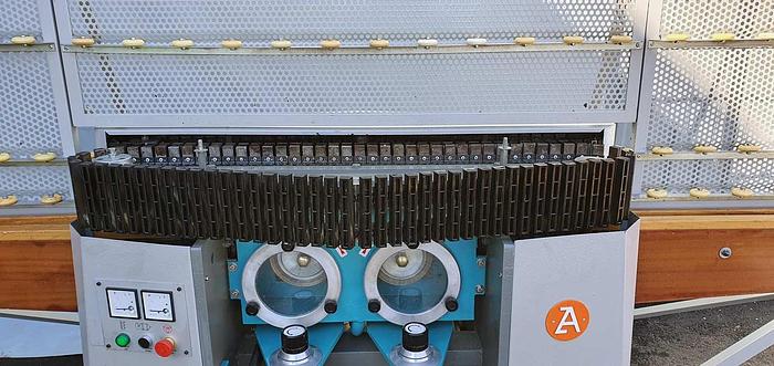 Used Zafferani S.R. L. Italy Zafferani Straight line edging machine Junior 2M/ 12