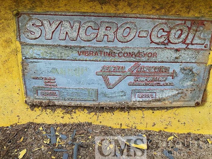 Used Syncro Coil Vibrating Conveyor