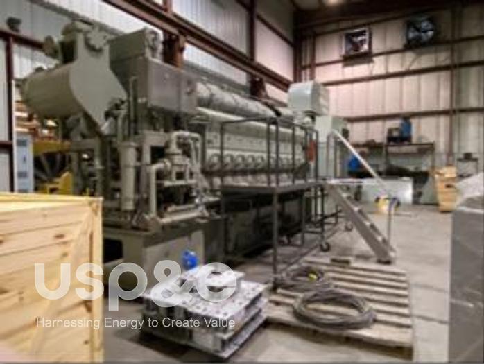 Used 3.9 MW 2010 New EMD 20V-710 G76-T2 Diesel Generator Sets