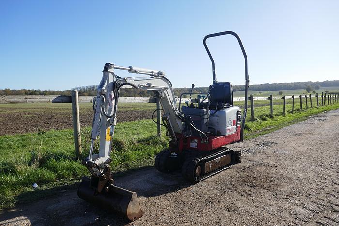 Used 2015 TAKEUCHI TB108
