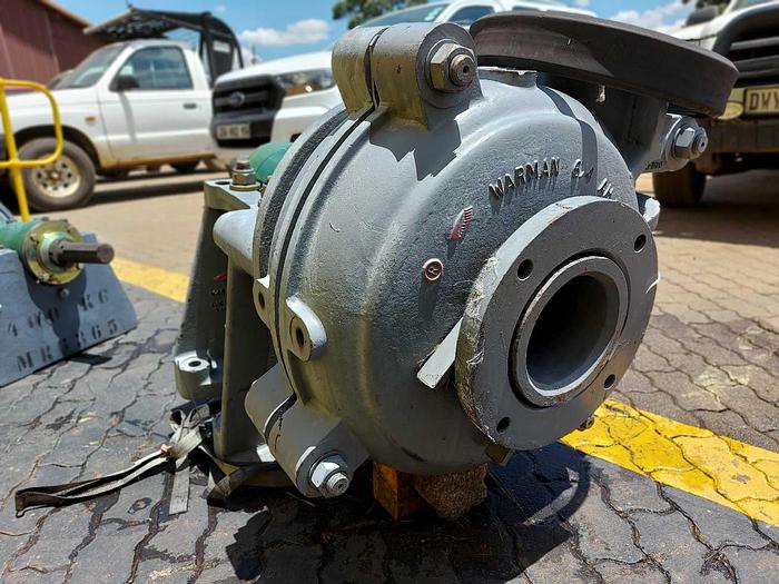 Used Warman 6/4 Slurry Pump